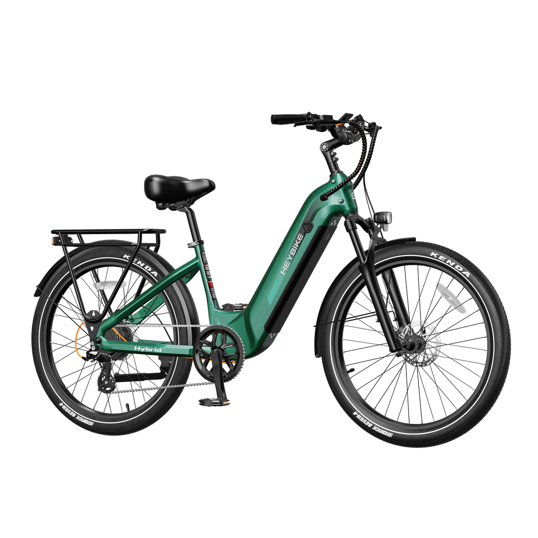 Heybike Hybrid Emerald Green