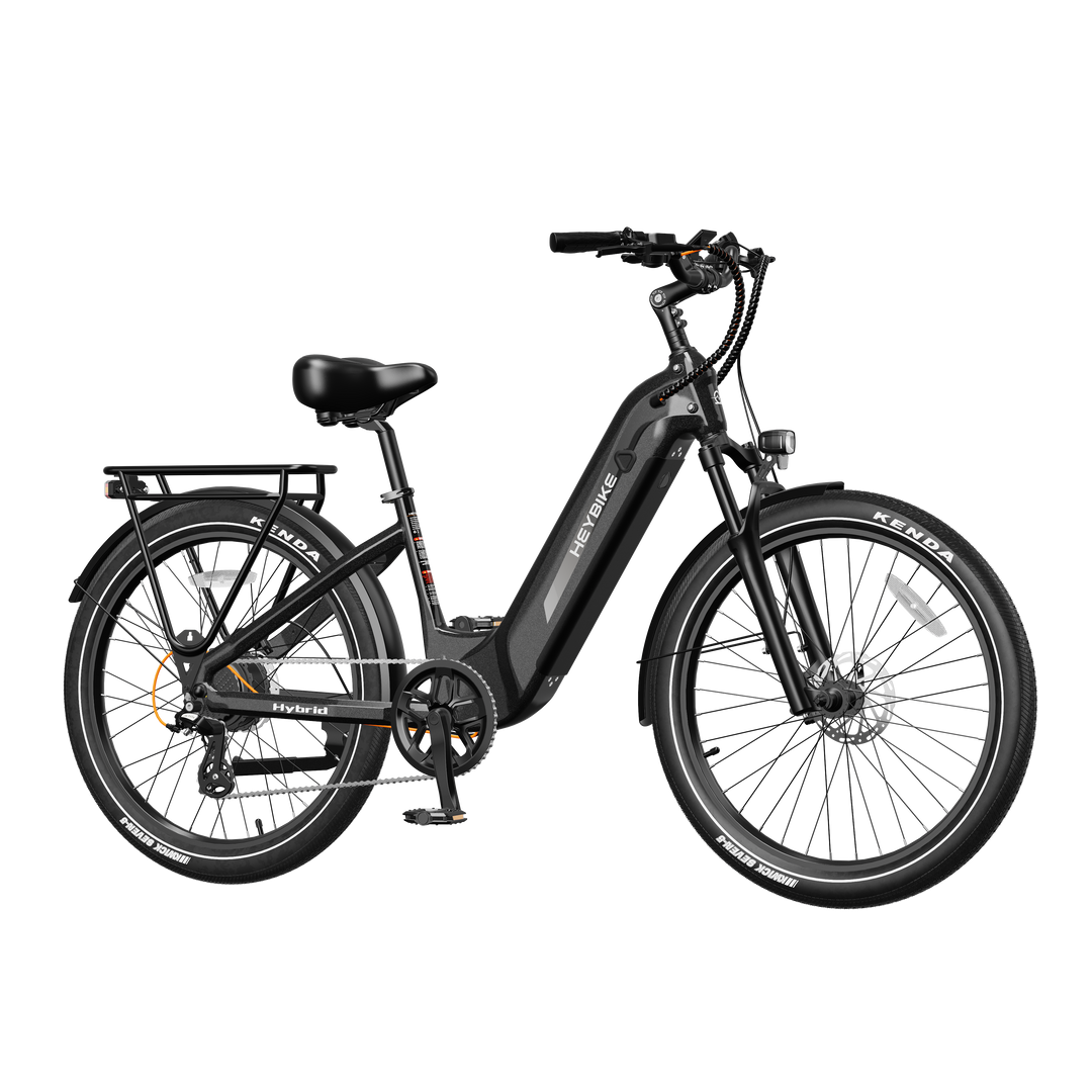 Heybike Hybrid Onyx Black