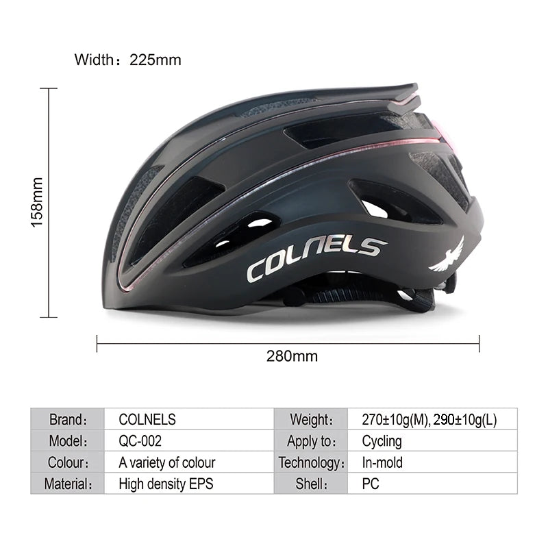 Bicycle Helmet MTB Ride LED Lights Racing Road Bike Helmet Men and Women Outdoor Sports Pro Cycling Casco Bicicleta Safety Cap