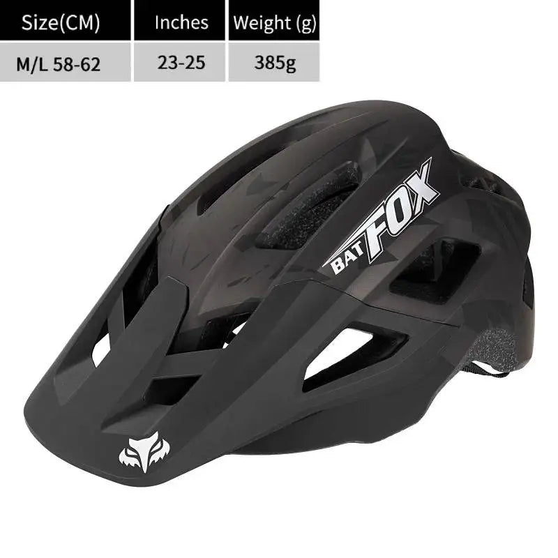 bat fox mountain bike helmets BATFOX MTB Mountain Bike Cross country Bike Helmet Men's Light Safety – Freedom Cycle Co
