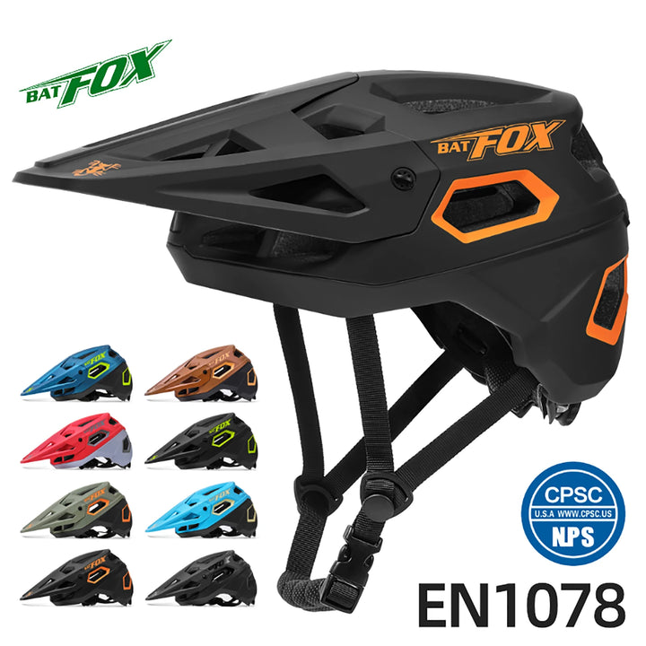 BATFOX helmet cycling 2024 MTB bicycle helmets men women Integrally-molded Mountain Road Cycling Bike helmet casco bicicleta