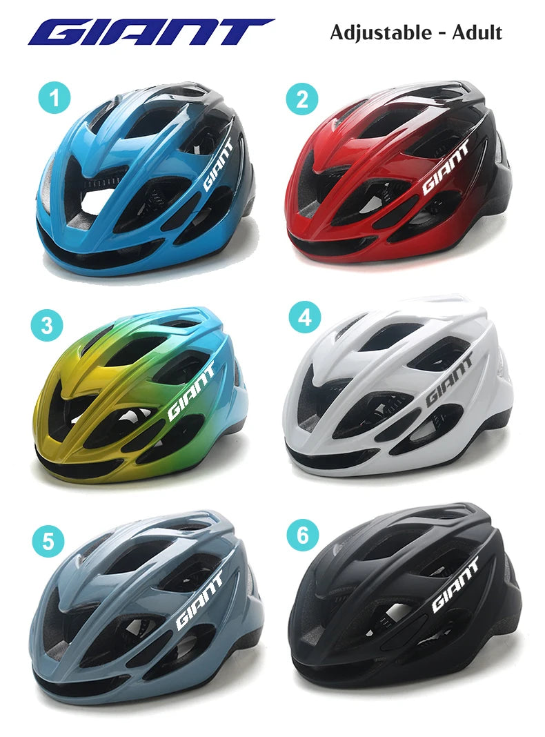 bike helmet with closable vents Giant Ultra-Light Cycling Helmet 18 Vent Holes, Adjustable Strap & EPS Foam, CPSC/CE Certified for Road Bike MTB for Adults with White with lamp /
