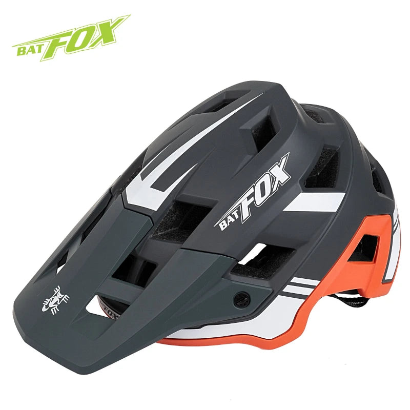 BATFOX bicycle helmet mtb casco fox mountain cycling helmet men Ultralight integral road bike bat fox helmets casco bicicleta