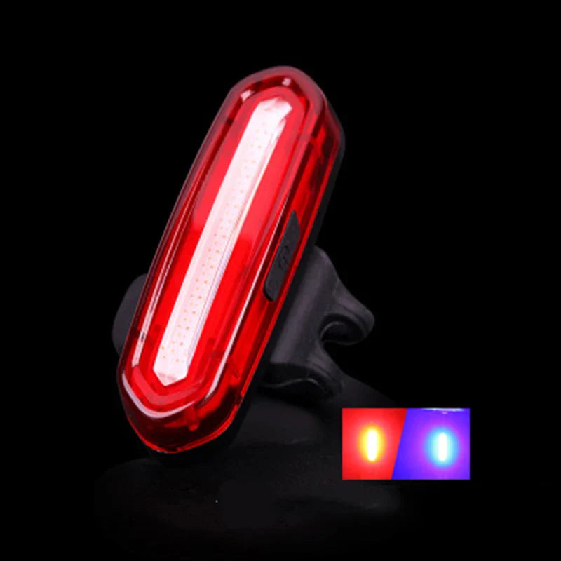 Night Cycling Tail Light Outdoor Highlight USB Charging Mountain Led Warning  Bike Lights Tail Lamp Bicycle Accessories