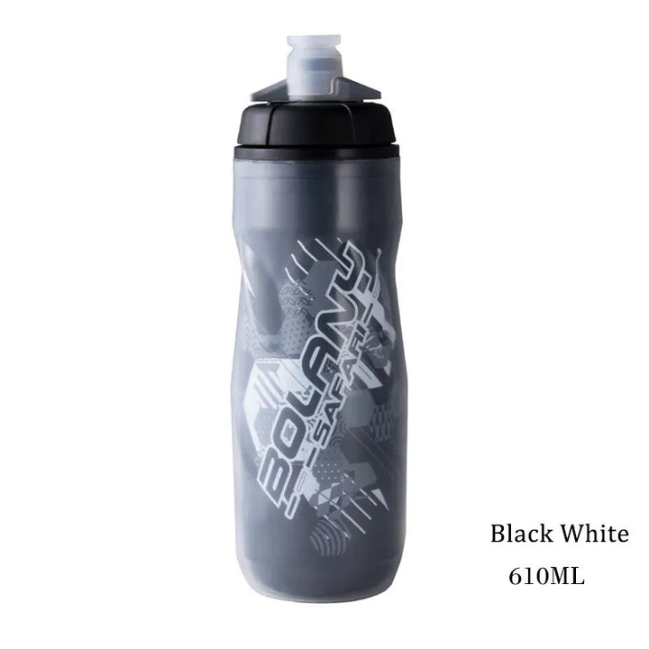 Bolany Bike Water Bottle 600ml Mountain Cycling Water Bottle PP5 Heat-And Ice-protected Bottle Outdoor Sports Cup