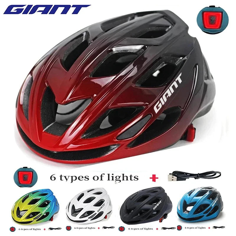 Giant Ultra-Light Cycling Helmet 18 Vent Holes, Adjustable Strap & EPS Foam, CPSC/CE Certified for Road Bike MTB for Adults with