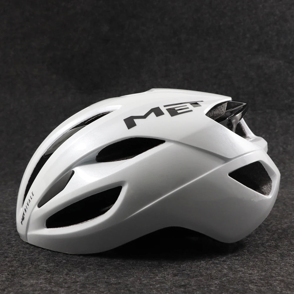 MET Rivale Bicycle Helmet Ultralight Road Bike Helmet Racing Outdoor Sports Mountain Cycling Helmets Women And Men Riding Hats