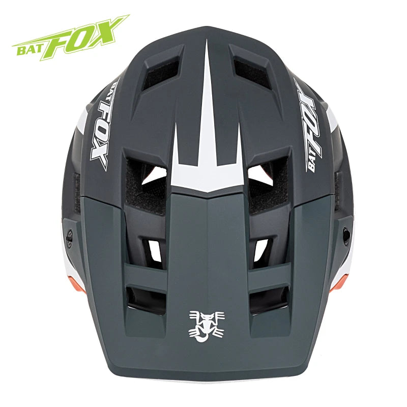 BATFOX bicycle helmet mtb casco fox mountain cycling helmet men Ultralight integral road bike bat fox helmets casco bicicleta