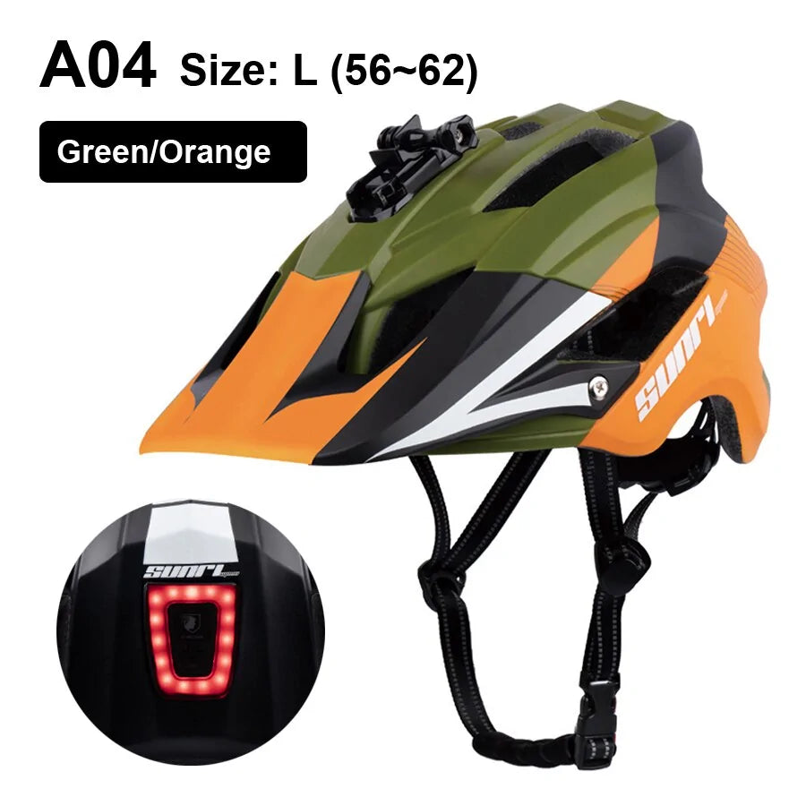 LED Rechargeable Cycling Bike Helmet